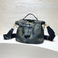 Women's Korean Medium-sized Saddle Nylon Cloth Portable Crossbody Bags
