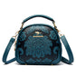 Women's Style Simple Round Ethnic Embossed Mother Crossbody Bags