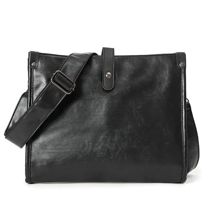 Men's Fashion Leisure Commute Light Business Green Men's Shoulder Bags