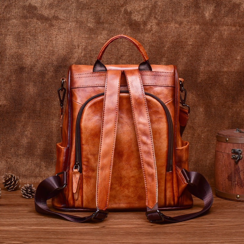 Women's & Men's & Vintage Large Capacity Applicable Fashion Backpacks