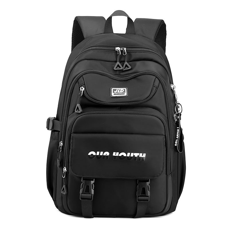 Junior High Simple Boys Lightweight Medium Middle School Students' Schoolbags