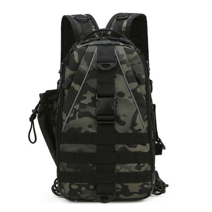 Comfortable Dual Use Fishing Lure Camouflage Sports Backpacks