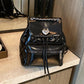 Women's Diamond Check Chain Fashion Portable Texture Backpacks