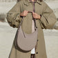 Women's French Half Moon Underarm Saddle Shoulder Bags