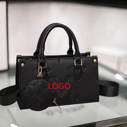 Women's Mini Embossed Large Capacity Portable Tote Bags