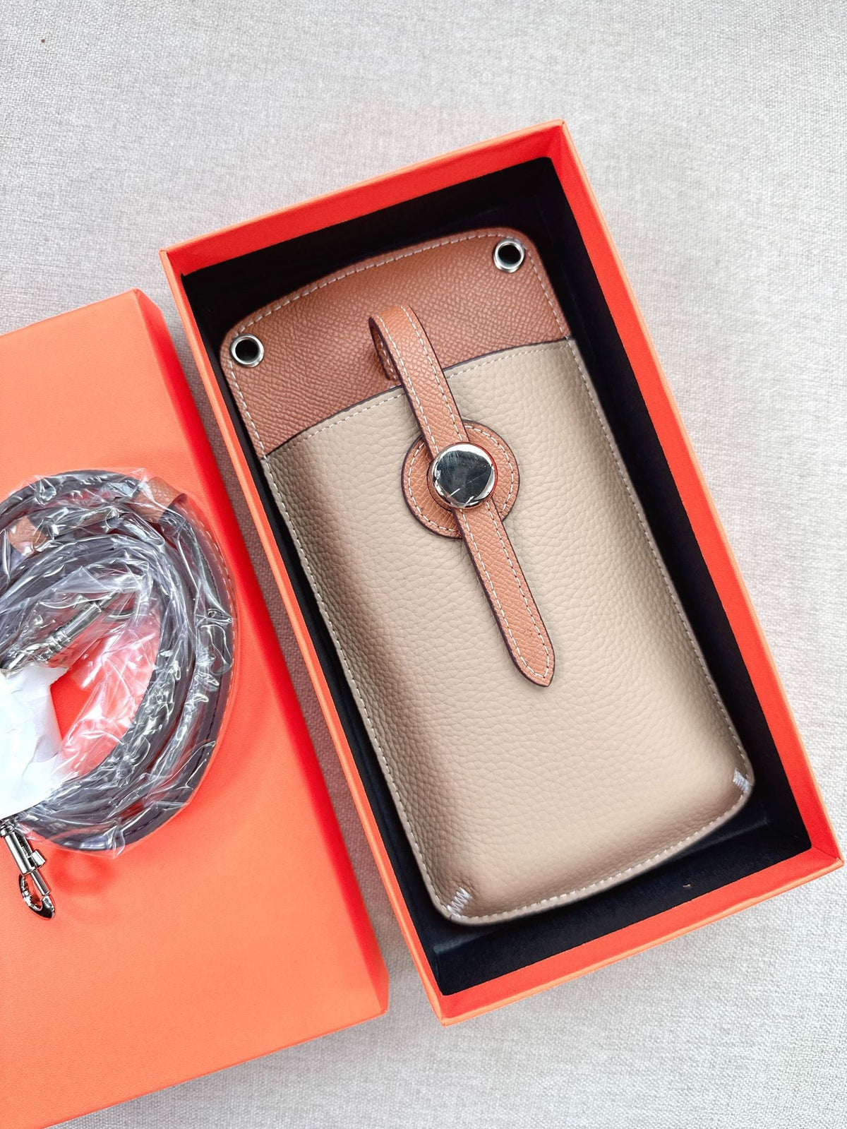 High-grade Genuine Leather Mobile Fashion Color Phone Bags