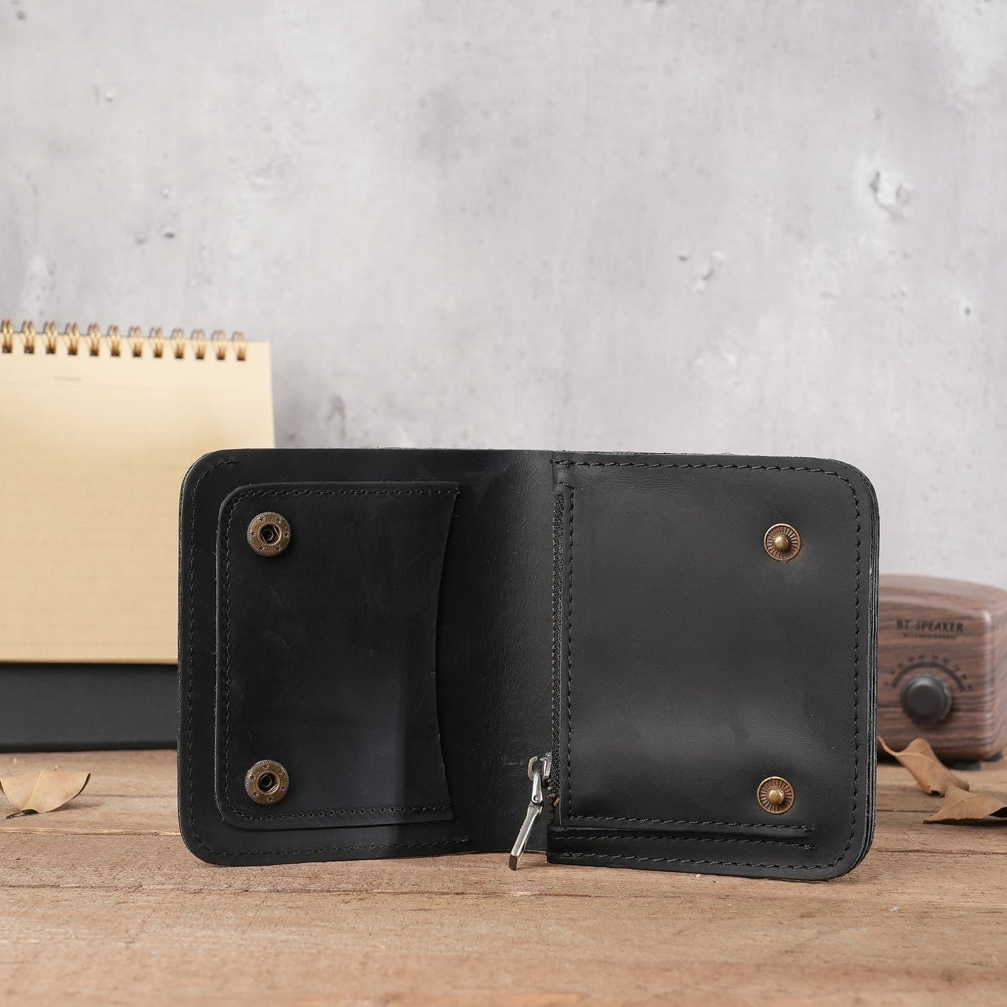 Women's & Men's & Leather Crazy Horse Handmade Retro Card Holder