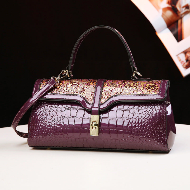 Women's Flap Noble Printing Stylish Portable Multi Bags