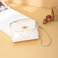 Women's Design Rhombus Chain Fashion Pouches Fashionable Crossbody Bags