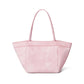 Women's Chinese Style Tip Leather Satin Large Shoulder Bags