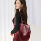 Women's Double Back Large Capacity Niche Korean Backpacks