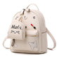 Women's Fashionable Shaping Korean Dignified Straight Backpacks