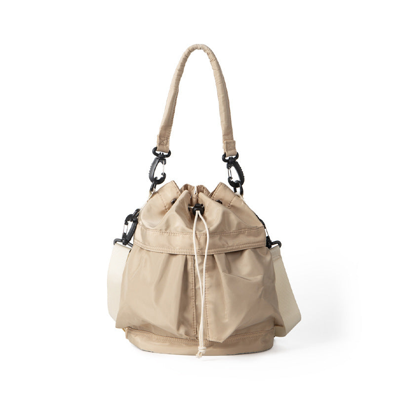 Cloth Pleated Female Leisure Commute Large Shoulder Bags