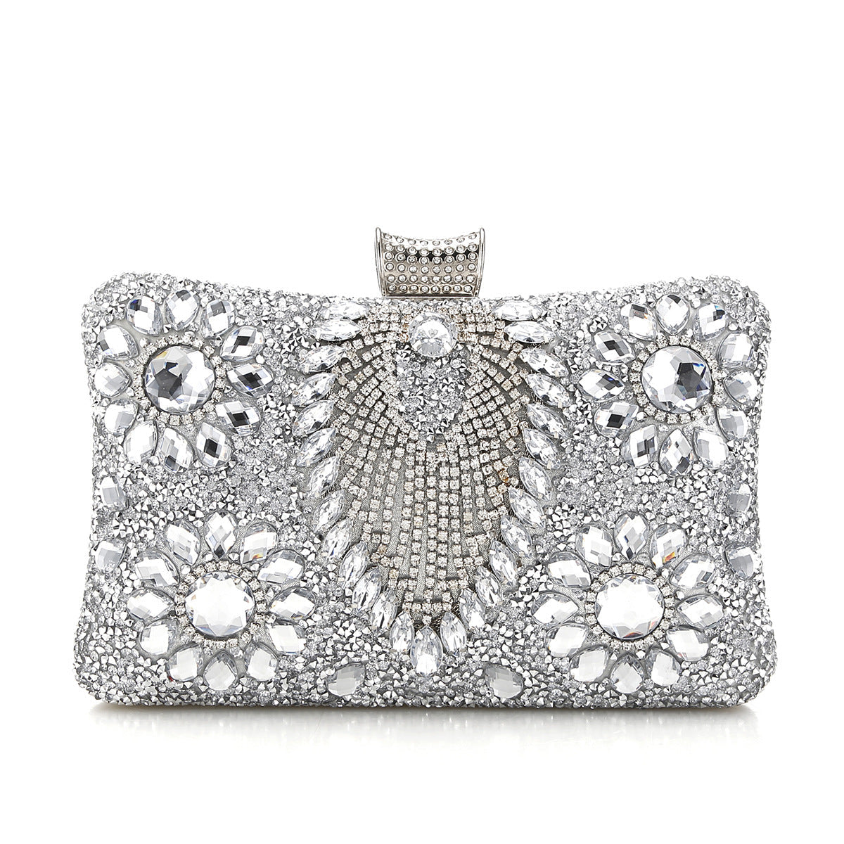 Women's Dinner Clothing Inlaid Portable Clutch Bags