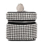 Women's Personalized Shiny Rhinestone Compact Mini Earphone Crossbody Bags