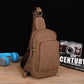 Men's Korean Style Cycling Crazy Horse Leather Bags