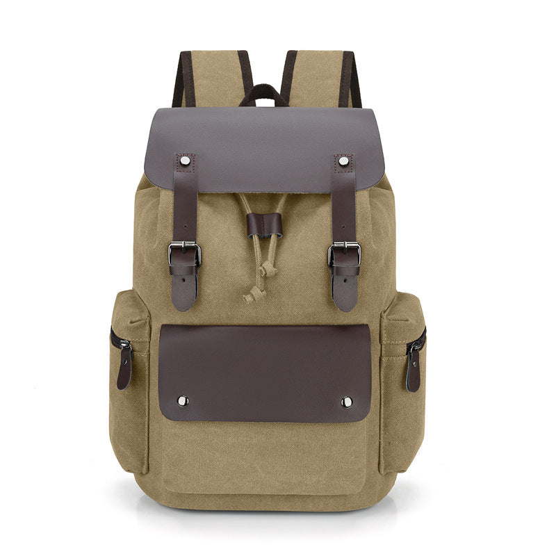 Men's Stylish Canvas Trend Large Capacity Backpacks