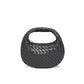 Women's Mini Cute Dumpling Macaron Woven Pouch Crossbody Bags