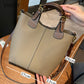 Women's Cowhide Large Capacity Combination Hand Carrying Cross Shoulder Bags