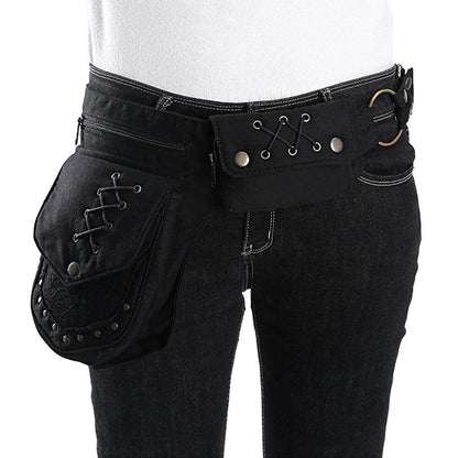 Women's & Men's & Retro Multifunctional Mobile Fashion Leisure Men's Waist Packs