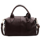 Retro Solid Color Texture Large Capacity Crossbody Bags