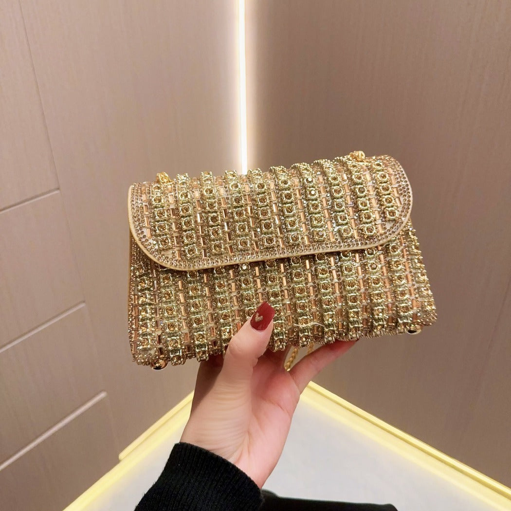 Slouchy Banquet Chain Hand Fashion Team Evening Bags