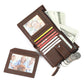 Leather For Man Large Capacity Short Men's Wallets