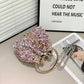 Women's Heron Live Streaming On Tassel Rhinestone Shoulder Bags