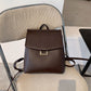 Women's Simple Mild Luxury Retro Fashion Commuter Backpacks