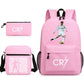 Pencil Three-piece Canvas Large Capacity Leisure Shoulder Bags