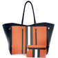 Leopard Print Printed Black Portable Beach Shoulder Bags