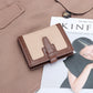 Women's Design Short Leather High High-quality Folded Ladies Wallets