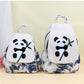 Fresh Simple Fabric Lesser Panda Double Backpacks