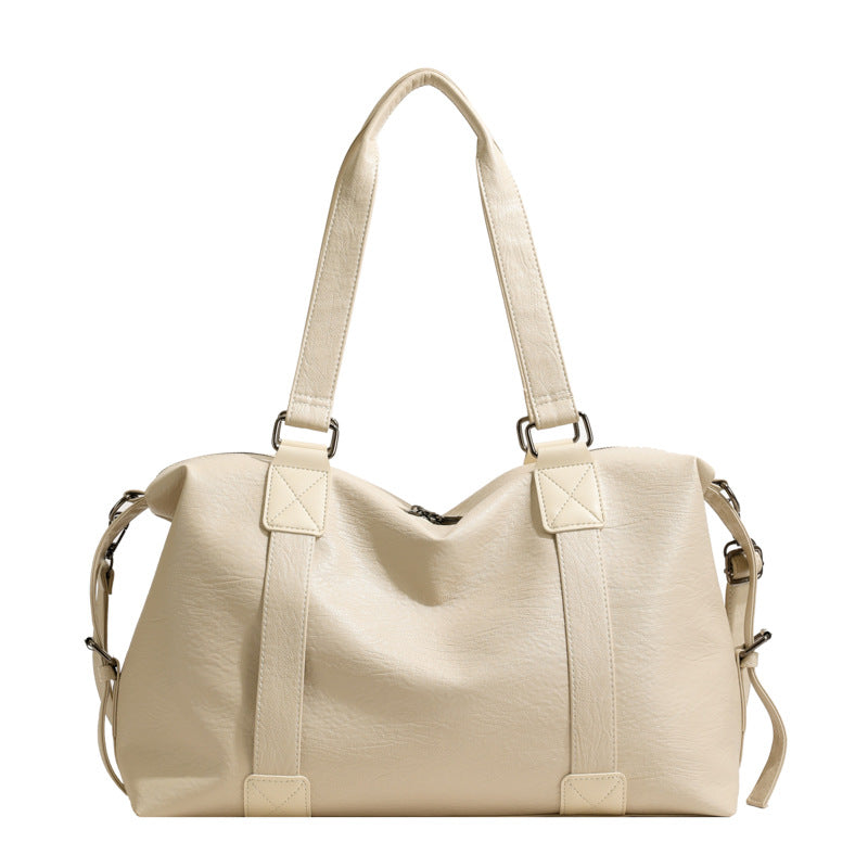 Retro High-grade Large Capacity Simple Pillow Shoulder Bags