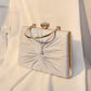 Women's Retro Dinner Hand-woven Banquet Metal Evening Bags