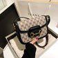 Women's High-grade Fashion Retro Printed Saddle Crossbody Bags