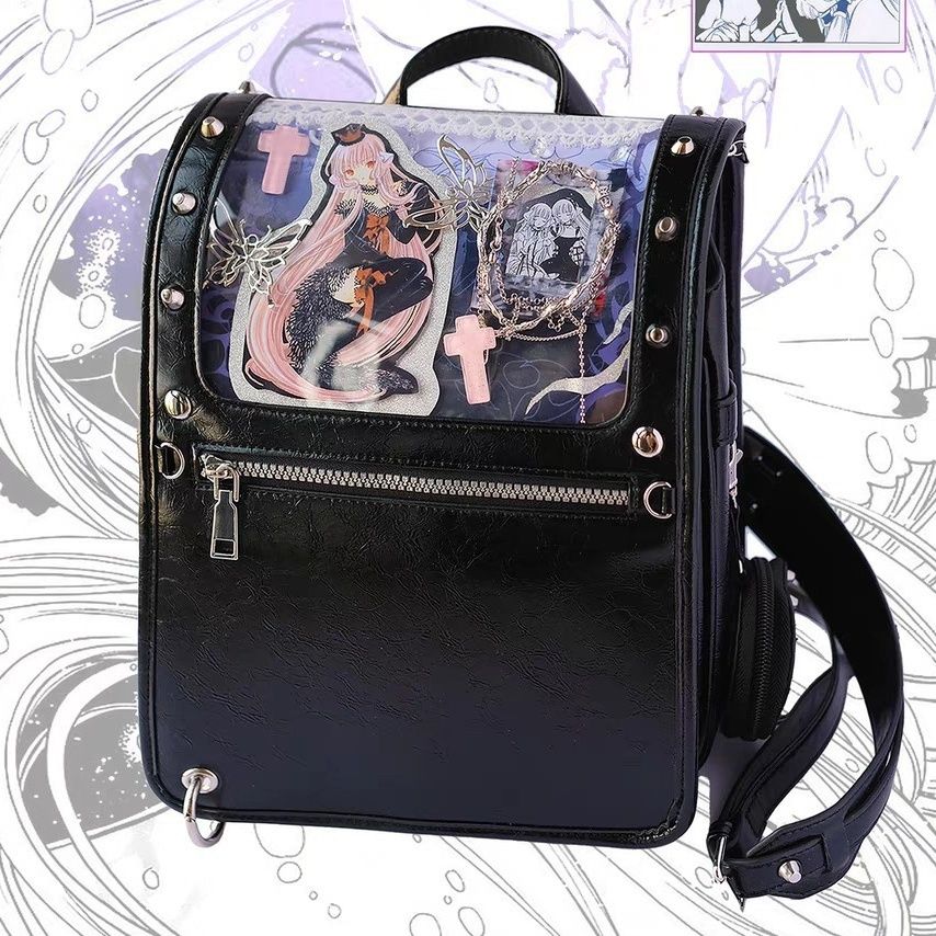 Hot Style Laser Cartoon Little Doll Backpacks