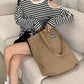 Women's Rhombus Bright Line Bale Of Cotton Shoulder Bags