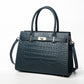 Women's Pattern Cowhide Large Capacity High-grade Genuine Handbags
