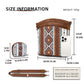 Bohemian Ethnic Style Two-piece Canvas Zipper Crossbody Bags