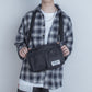 Men's Korean Simple Oxford Cloth Street Green Men's Shoulder Bags