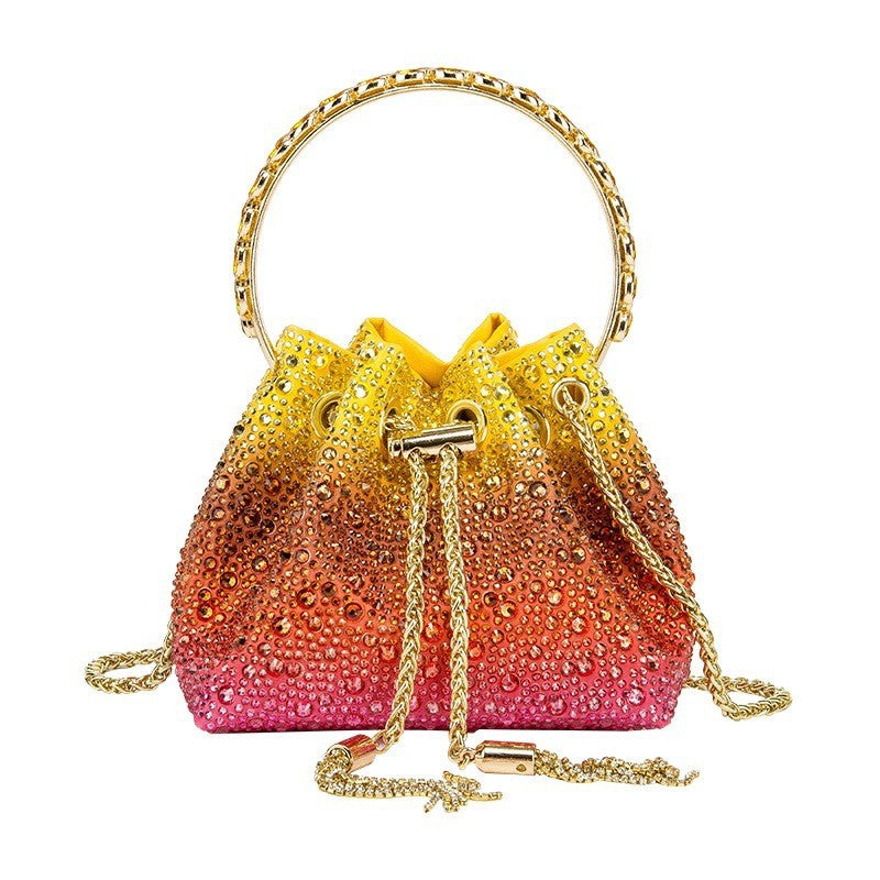 Women's Elegant Popular Shiny Diamond Rhinestone Full Shoulder Bags
