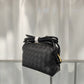 Women's Woven Cloud Genuine Leather Made Korean Shoulder Bags
