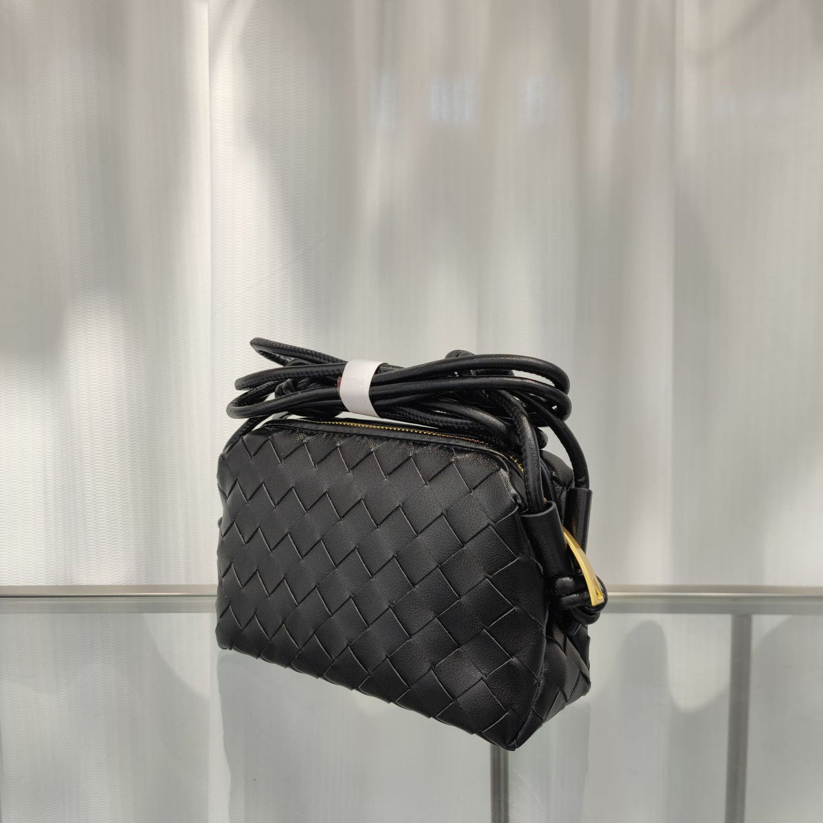 Women's Woven Cloud Genuine Leather Made Korean Shoulder Bags