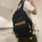 Female College High Wine Red Junior Primary Large Backpacks