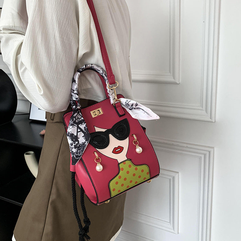 Women's Fashion Hot Style Beauty Head Handbags