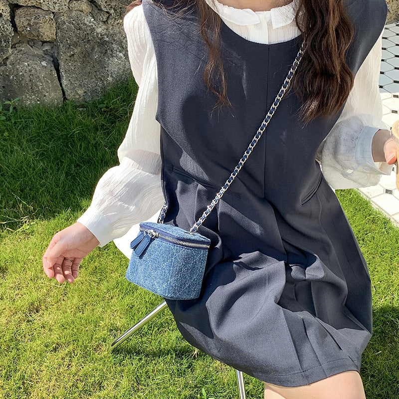 Mini Fashion Classic Style Rhombus Box Crossbody Bags