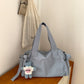 Women's Style Underarm Bow Nylon Large Capacity Shoulder Bags
