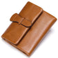 Lady's Multiple Slots Credit Vintage Genuine Card Holder