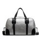 Women's Advanced Texture Korean Retro Black One Travel Bags